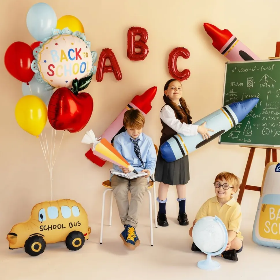 Folieballong Back to School