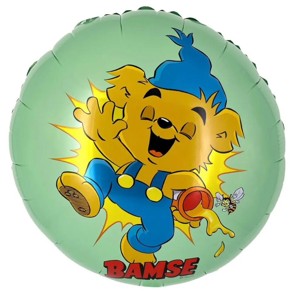 Folieballong Bamse Grønn