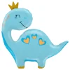 Folieballong Blå Dinosaur