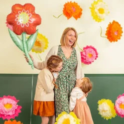 Folieballong Blomst