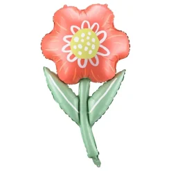 Folieballong Blomst