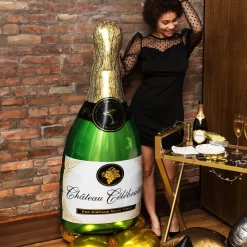Folieballong Champagneflaske AirLoonz