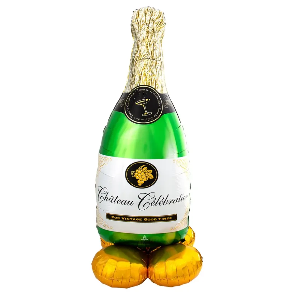 Folieballong Champagneflaske AirLoonz