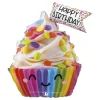 Folieballong Cupcake Happy Birthday