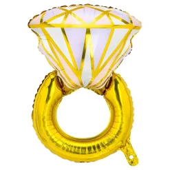 Folieballong Diamantring