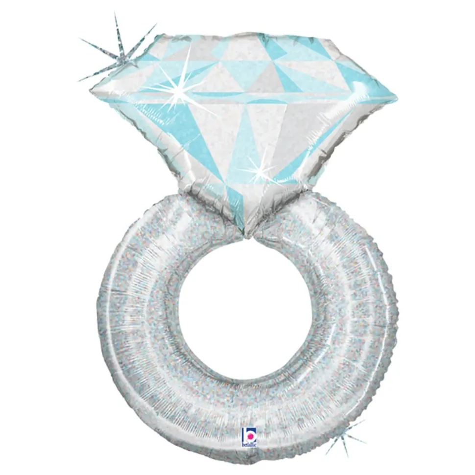 Folieballong Forlovelsesring