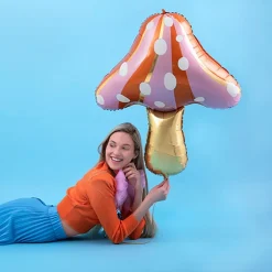 Folieballong Gyllen Sopp