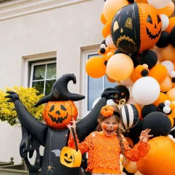 Folieballong Halloween-gresskar Two Face