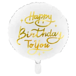 Folieballong Happy Birthday To You