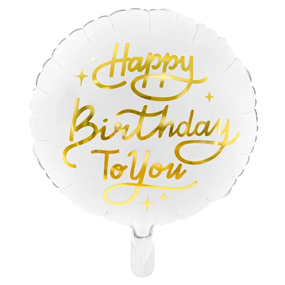 Folieballong Happy Birthday To You