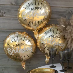 Folieballong Happy Birthday Gull