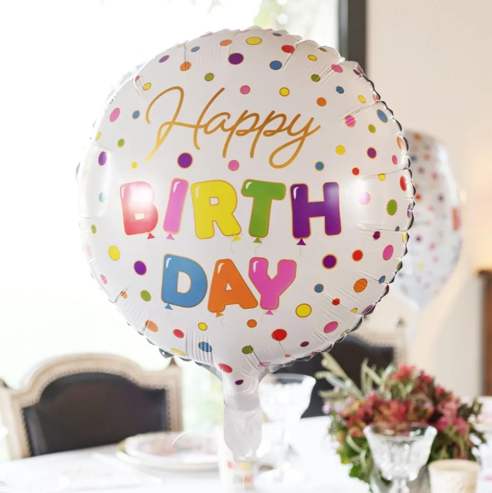 Folieballong Happy Birthday