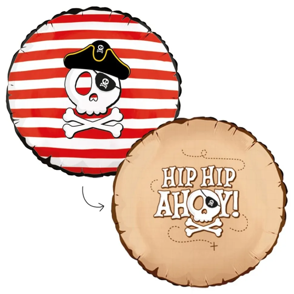 Folieballong Hip Hip Ahoy