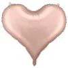 Folieballong Hjerte Roségull