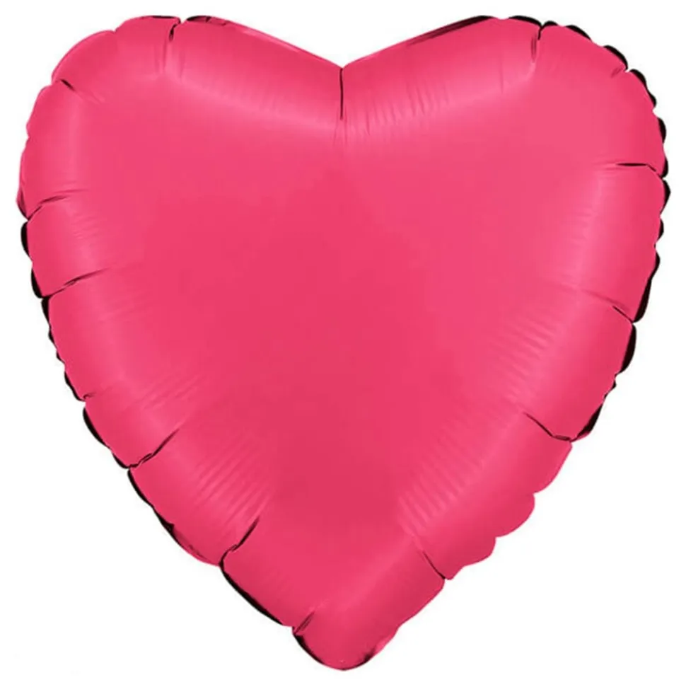Folieballong Hjerte Satin Lipstick