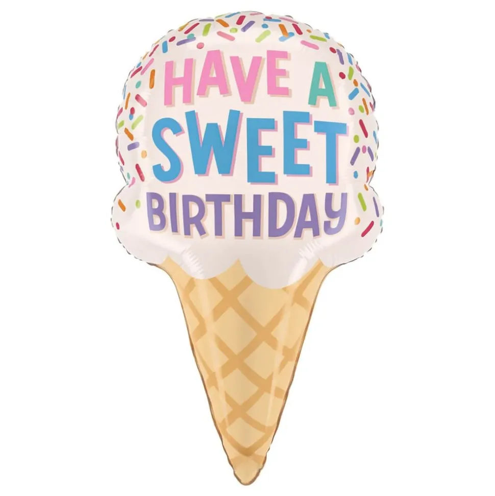 Folieballong Iskjeks Sweet Birthday