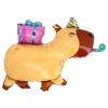 Folieballong Kapybara Happy Birthday