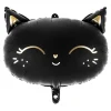 Folieballong Katt Svart