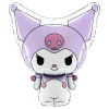Folieballong Kuromi Lilac Shape