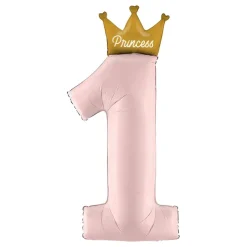 Folieballong My 1st Birthday Princess