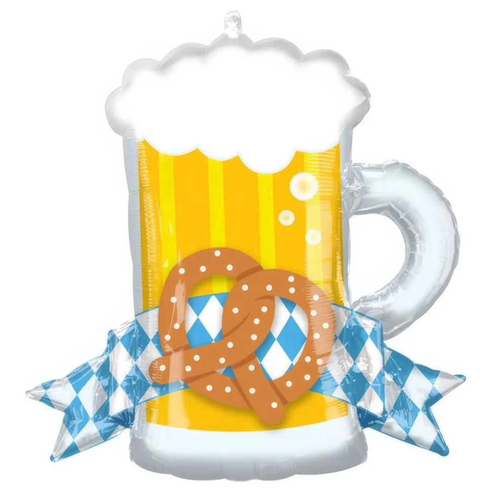 Folieballong Oktoberfest Ølseidel Shape