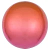 Folieballong Orbz Ombré Rød og Oransje