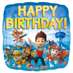 Folieballong Paw Patrol Happy Birthday