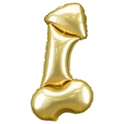 Folieballong Penis Gull