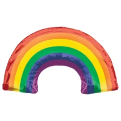 Folieballong Regnbue Shape