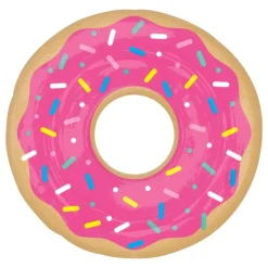 Folieballong Rosa Donut Shape