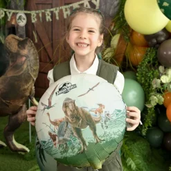 Folieballong Rund Jurassic World