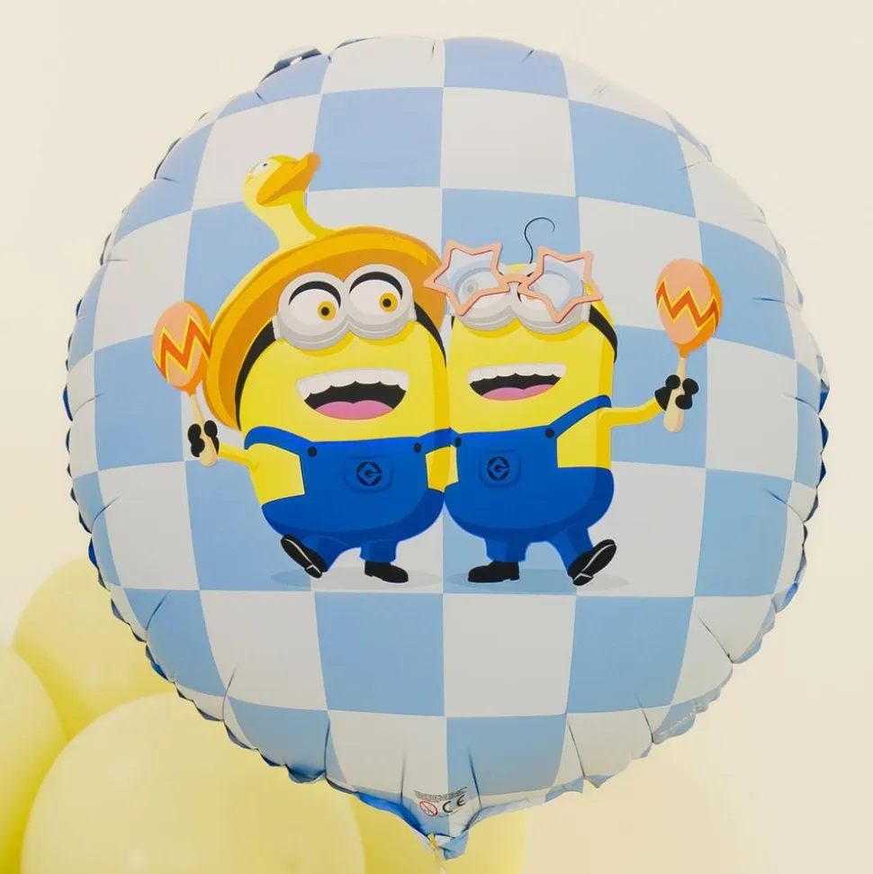 Folieballong Rund Minions