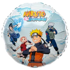 Folieballong Rund Naruto Shippuden