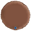 Folieballong Rund Sateng Chocolate
