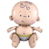Folieballong Sittende Baby