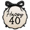 Folieballong Sløyfe Happy 40