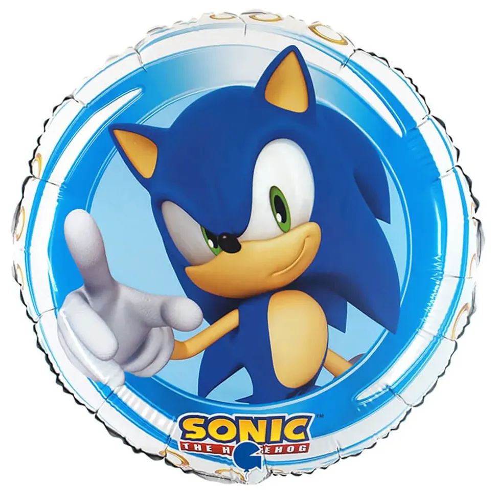 Folieballong Sonic the Hedgehog