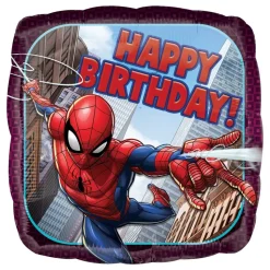 Folieballong Spider-Man Happy Birthday
