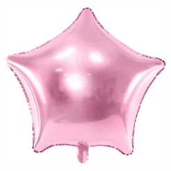 Folieballong Stjerne Lyserosa
