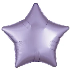 Folieballong Stjerne Silke Lyselilla