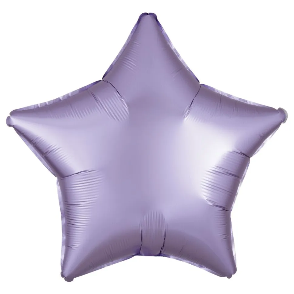Folieballong Stjerne Silke Lyselilla