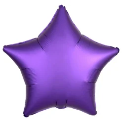 Folieballong Stjerne Silke Lilla
