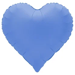 Folieballong Sweetie Heart Lotus Blue