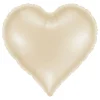Folieballong Sweetie Heart Satin Cream