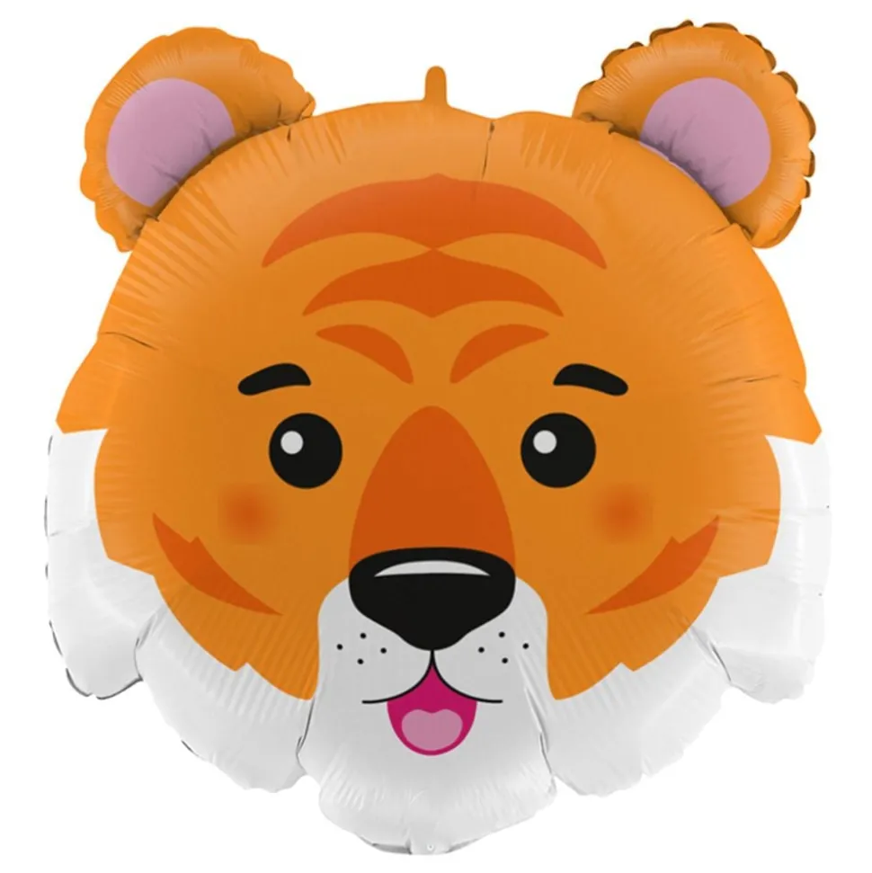 Folieballong Tiger Hode