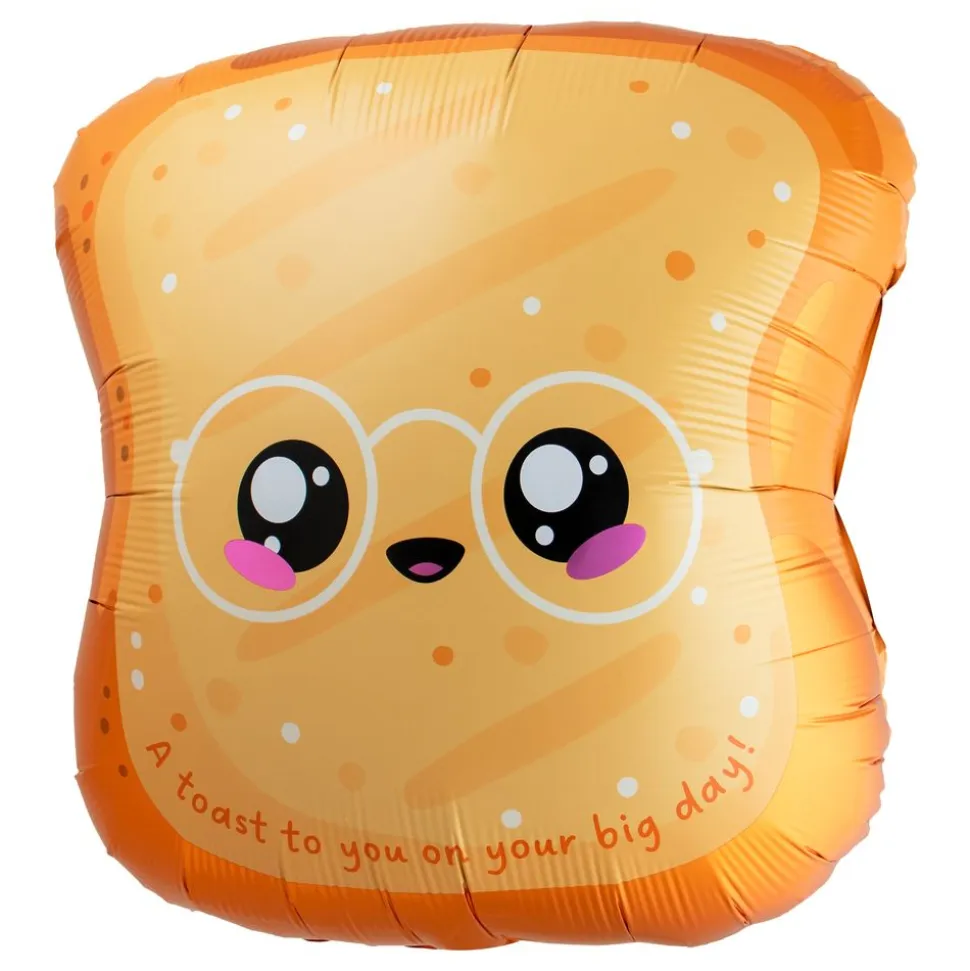 Folieballong Toast Kawaii