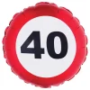 Folieballong Trafikkskilt 40