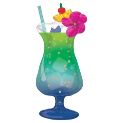 Folieballong Tropisk Hawaii Drink Shape