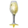 Folieballong Vinglass Cheers