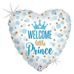 Folieballong Welcome Little Prince